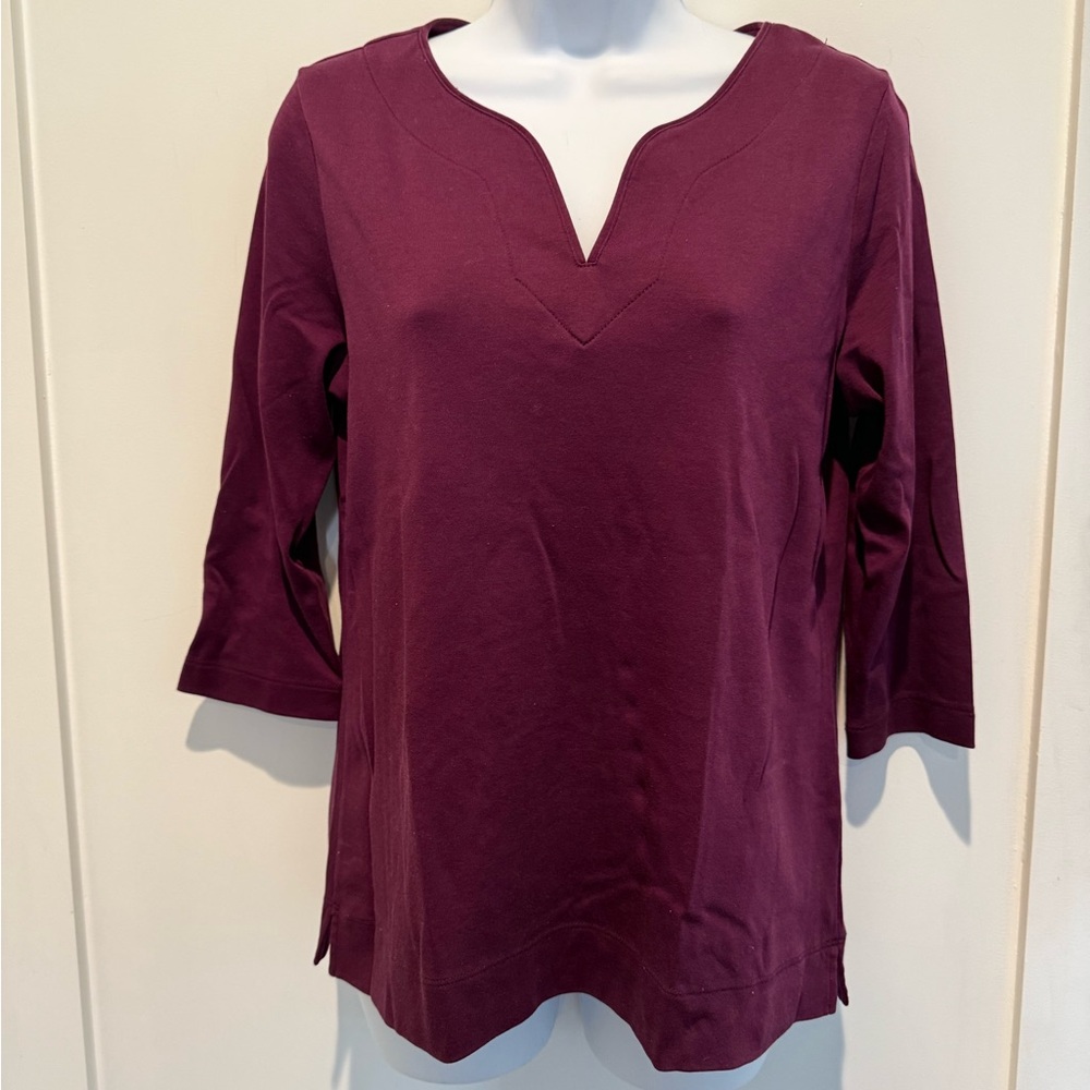 L.L. Bean Women's Plum Tunic Top